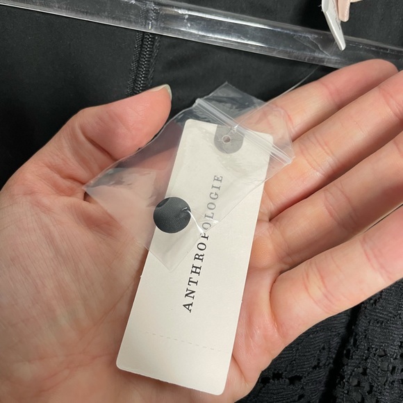 Anthropologie | NWT Hutch Dolly Lace Midi Dress Black Small - Picture 7 of 10